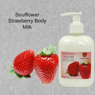 Soulflower Strawberry Body Milk