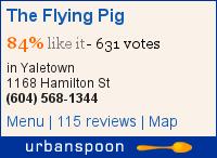 The Flying Pig on Urbanspoon