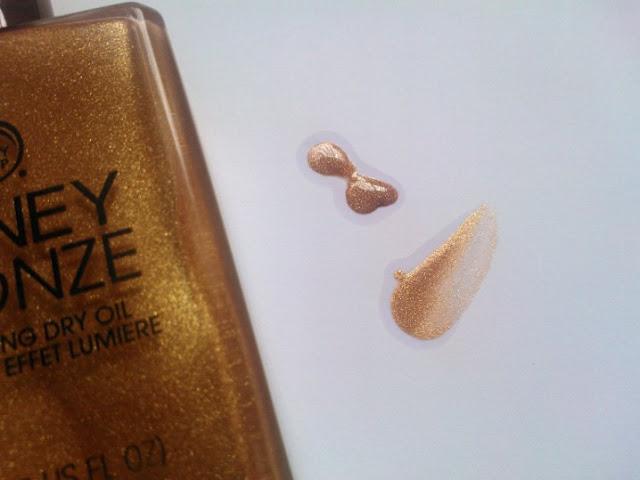 THE BODY SHOP HONEY BRONZE COLLECTION