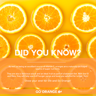 Live Well Go Orange - 10 Oranges, 10 days and an Abundance of Health Benefits