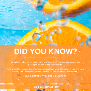 Live Well Go Orange - 10 Oranges, 10 days and an Abundance of Health Benefits