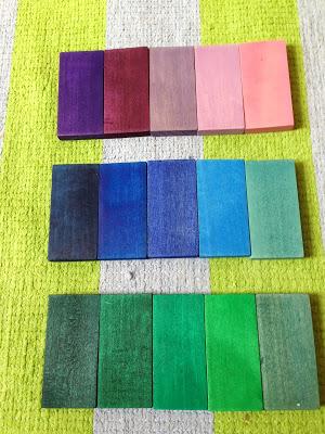 Montessori Inspired Colour Grading Activity
