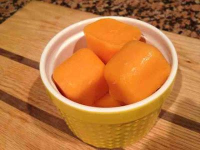 Melon & Carrot Pupsicles