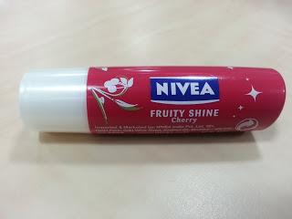 Nivea Fruity Shine Lip Balm in Cherry