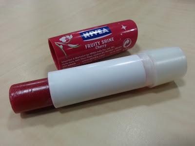 Nivea Fruity Shine Lip Balm in Cherry