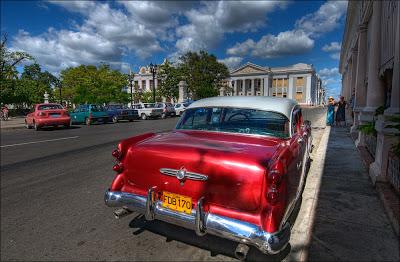 Another vintage car in Cuba