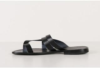 The Cool Factor:  A.OK Cross Foot Slip-on Sandal