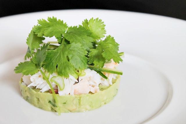 Crab with cilantro & avocado #94