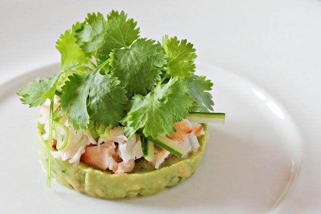 Crab with cilantro & avocado #94