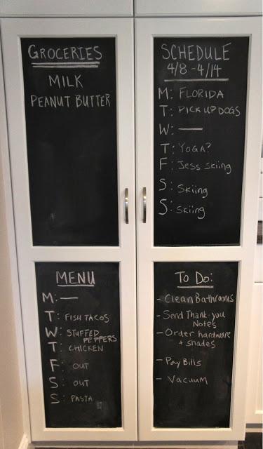 Kitchen Chalkboard (An Easy Update)