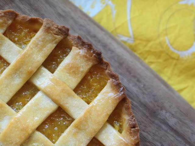 Orange Ginger Marmalade Crostata {Daring Bakers}