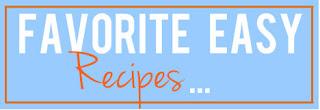 Random Thursday: Favourite Easy Recipes...