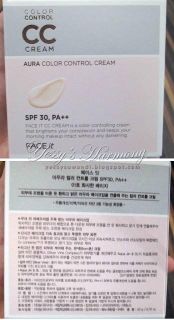 The Face Shop Aura Color Control (CC) Cream