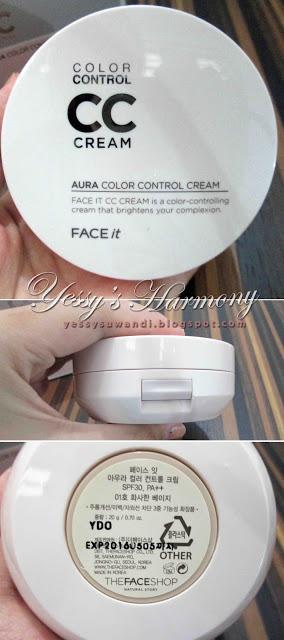 The Face Shop Aura Color Control (CC) Cream