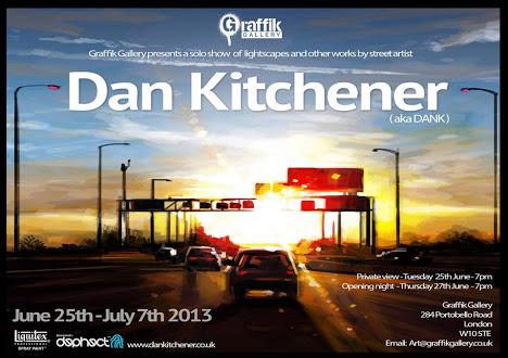 Dan Kitchener Solo Show at Graffik Gallery