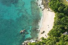 Aerial of hidden cove - © Chris Close