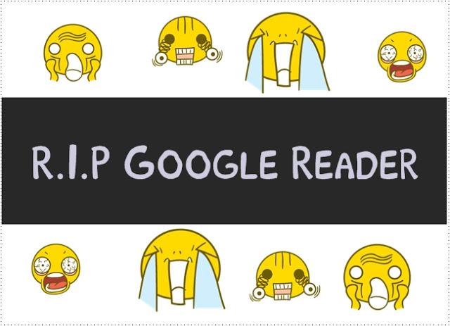 Google Reader will be shutting down on Monday!!!