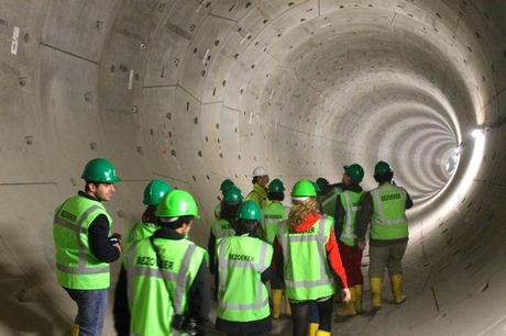 do a tour of the Noord Zudlijn tunnel in Amsterdam