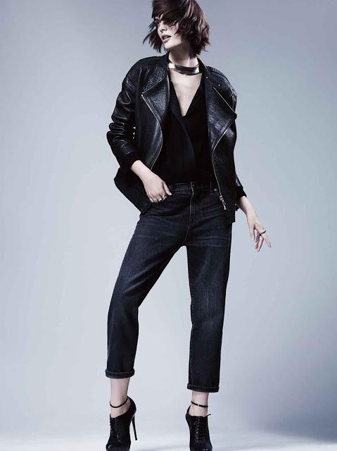 SAM ROLLINSON STARS IN J BRAND FALL 2013 CAMPAIGN