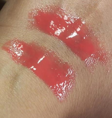 Collection Cosmetics Colour Pro Intense Colour Lip Lacquer Show Off Lip Gloss Swatches 