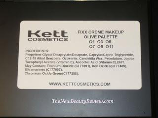 Kett Cosmetics- Fixx Creme Makeup Review