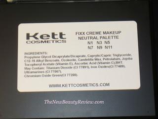 Kett Cosmetics- Fixx Creme Makeup Review