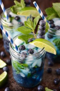 Blueberry Mojito Blueberry mojito recipe, blueberry cocktail recipes, blueberry cocktails