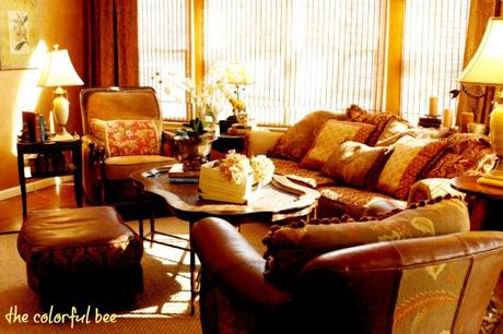 relaxed sofa and chairs in the great room