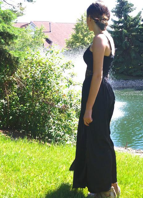 somedays lovin black maxi