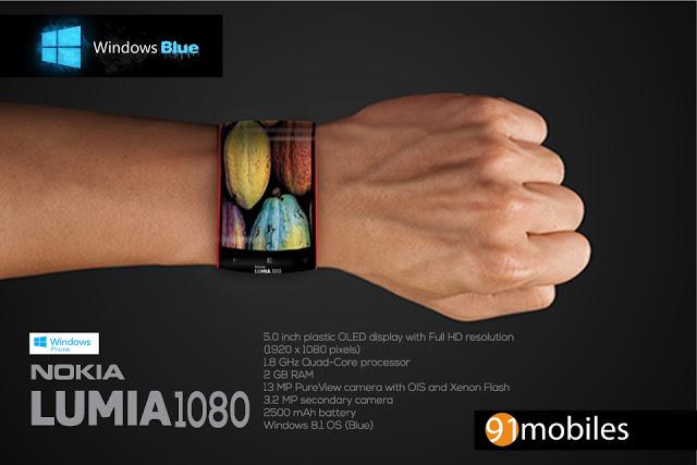 Exclusive images of Nokia Lumia 1080 Concept Phone