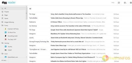 Digg-reader