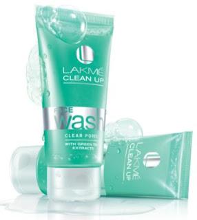 Lakme Clear Pores Clean-Up Face Wash