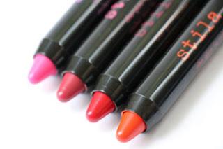 Stila's After Glow Lip Color - Amazing Chubby Lip Crayons!!! :)