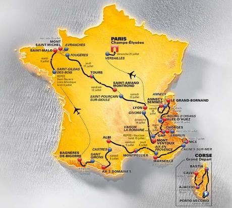 The 2013 Tour de France Begins Tomorrow!!
