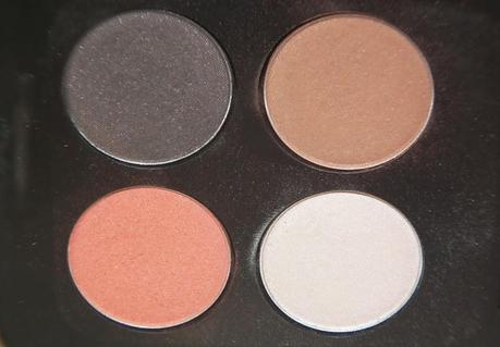 Young Blood Cosmetics Moulin Rouge Mineral Eye Shadow Palette Swatches