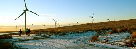Whitelee, Europe's largest onshore windfarm, operated by ScottishPower Renewables, on Eaglesham Moor, south of Glasgow. (Credit: Scottish Government/Russell Fallis)