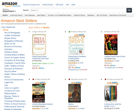 Paula Deen Flap Spikes Her Cookbook To Top Spot On Amazon Best Seller List