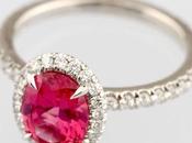 Jewel Week Stunning Pink Spinel Diamond Ring