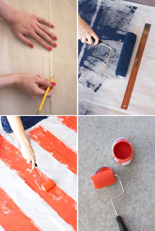 Weekend project: Make an American flag picnic blanket