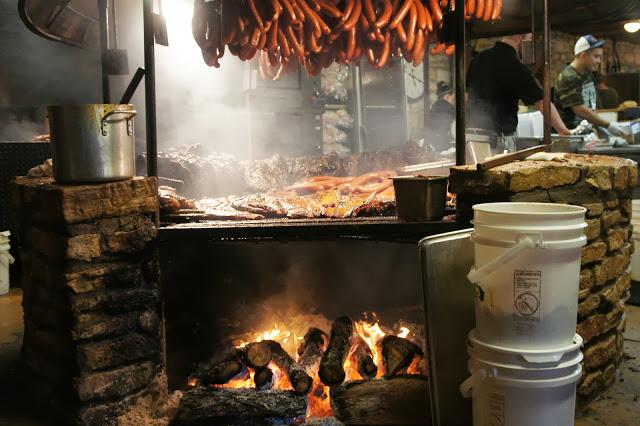 A special lunch at the Salt Lick - Driftwood, Texas