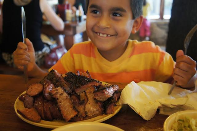 A special lunch at the Salt Lick - Driftwood, Texas