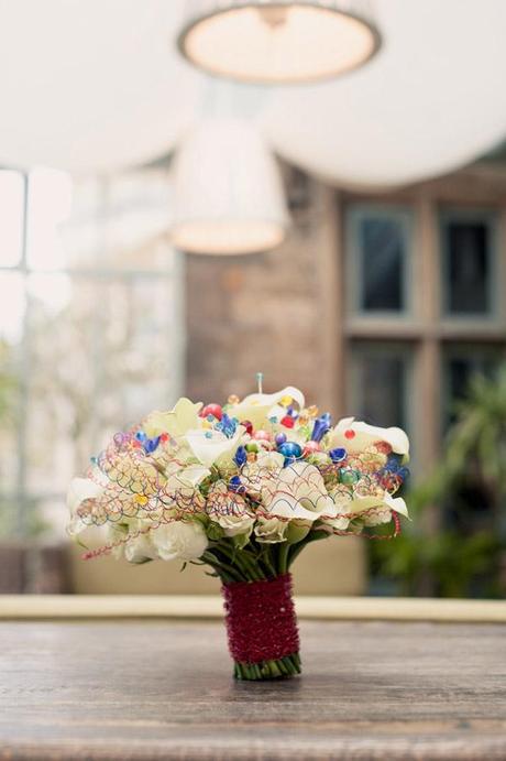 Rainbow wedding styling ideas Emma B Photography