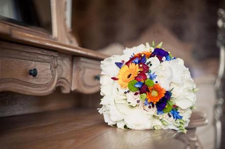 Rainbow wedding styling ideas Emma B Photography