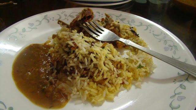 Of Promises and Commitments to Taste and Tradition-The Baked Nawabi Mutton Biryani with gravy