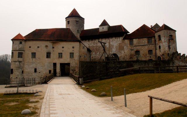 Burghausen Castle, the longest castle in Europe, just over 100km from Munich