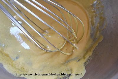 Palm Sugar Pandan Mousse Cake