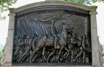 Shaw/54th Regiment Memorial across from State House