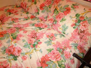 Floral Bedding and a New Mattress!