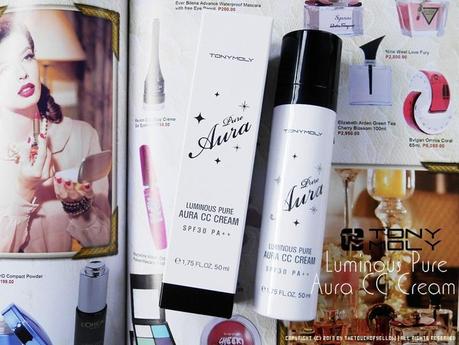 REVIEW | TONY MOLY Luminous Pure Aura CC Cream + FOTD