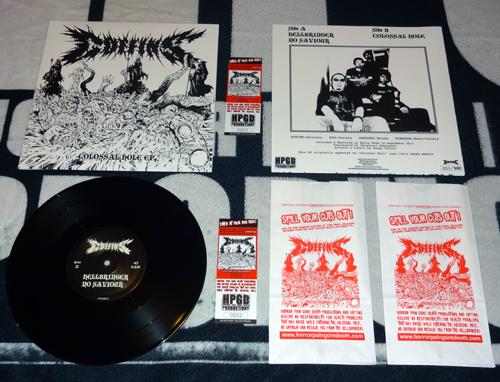 COFFINS Colossal Hole 10-Inch Record (Limited Deluxe Edition) To Be Released On HORROR PAIN GORE DEATH PRODUCTIONSs